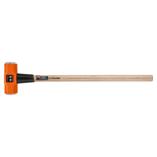 [T16515] Marro octagonal 16 lb, mango de madera 36', Truper - Pag 281