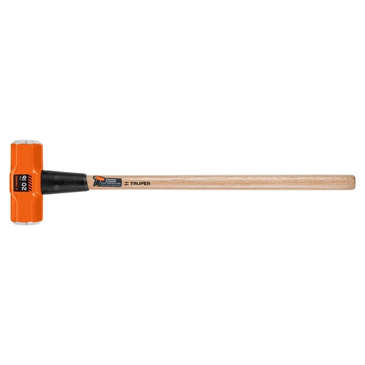 [T16516] Marro octagonal 20 lb, mango de madera 36', Truper - Pag 281