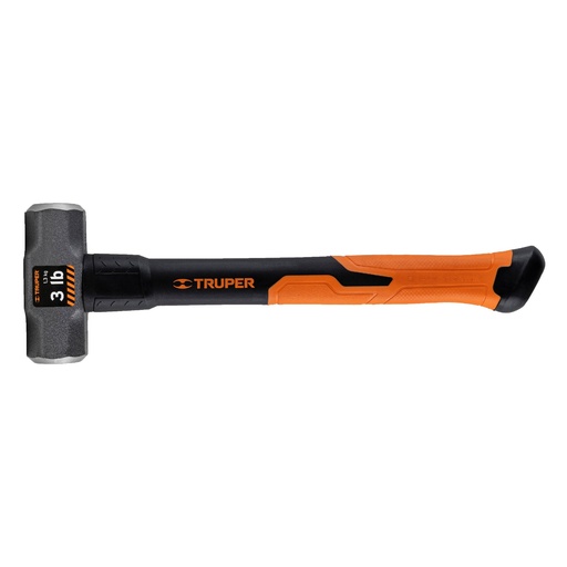 [T19883] Marro octagonal 3 lb, mango de fibra de vidrio 14', Truper - Pag 281