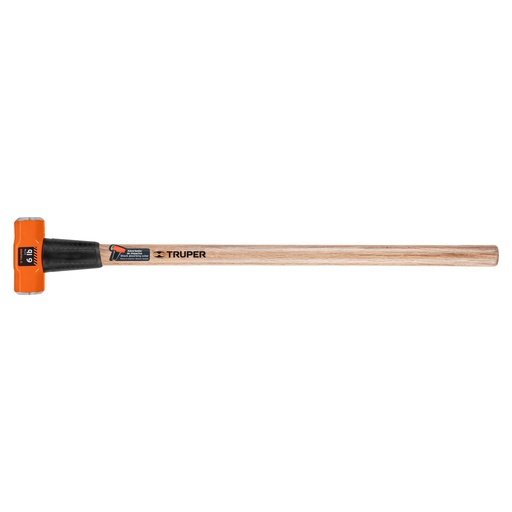 [T16509] Marro octagonal 6 lb, mango de madera 36', Truper - Pag 281