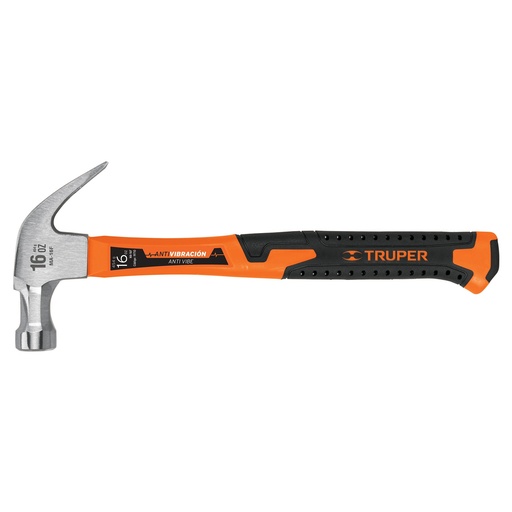 [T19710] Martillo 16 oz uña curva, mango fibra de vidrio, Truper - Pag 284