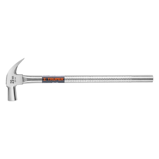 [T11175] Martillo cabeza cónica 29 mm uña curva, mango tubular