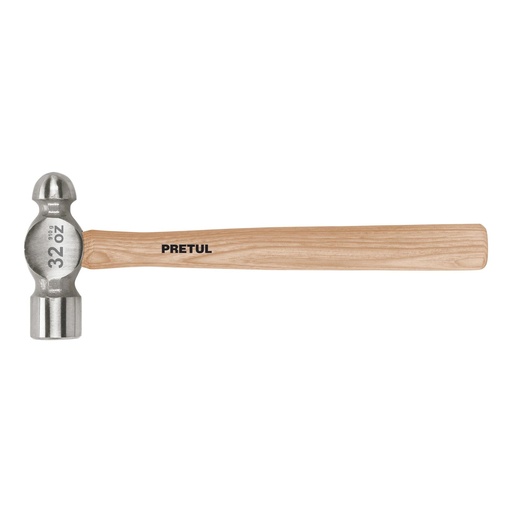 [T22660] Martillo pulido de bola 32 oz mango madera, Pretul - Pag 366