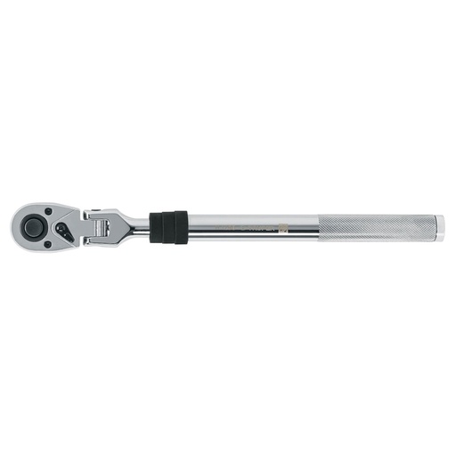 [T13220] Matraca cuadro 1/2' telescópica de 19' con cabeza articulada
