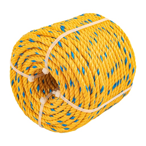 [T40093] Metro de cuerda amarilla de 6 mm en rollo de 46 m, Fiero - Pag 556