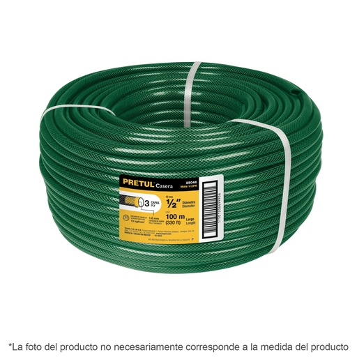 [T20599] Metro de manguera 3/4' 3 capas en rollo de 100 m, Pretul - Pag 229