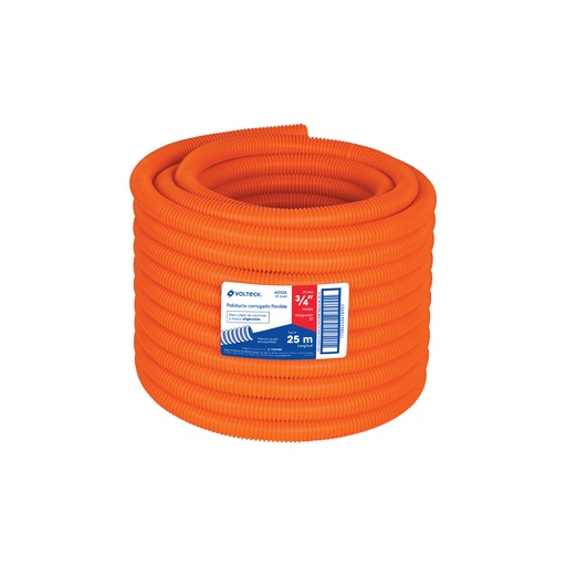 [T40135] Metro de poliducto 3/4' corrugado flex. s/guía, rollo 25 m - Pag 436