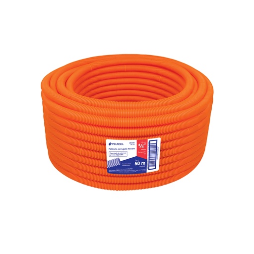 [T45019] Metro de poliducto 3/4' corrugado flex. s/guía, rollo 50 m - Pag 436