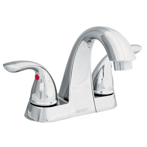[T49764] Mezcladora 4' cuello alto para lavabo, Foset Aero