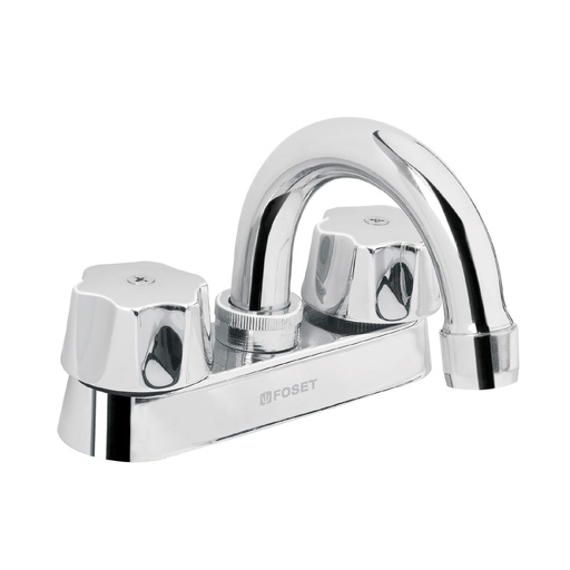 [T49589] Mezcladora 4' para lavabo, cuello curvo, cartucho compresión - Pag 615