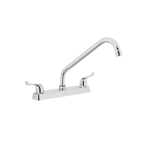 [T49287] Mezcladora 8' p/fregadero, cuello largo, manerales palanca - Pag 469