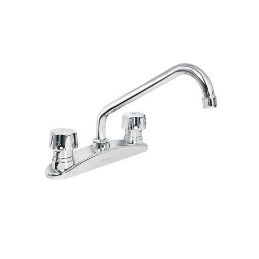 [T44480] Mezcladora 8' p/fregadero, manerales hexagonal, Aqua - Pag 475