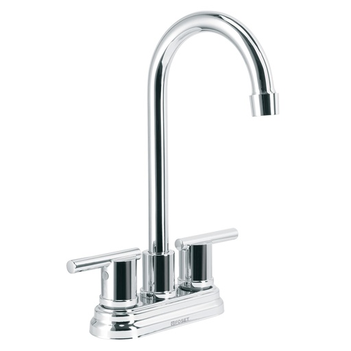 [T49930] Mezcladora cromo 4' para lavabo cuello tipo bar, Element - Pag 488