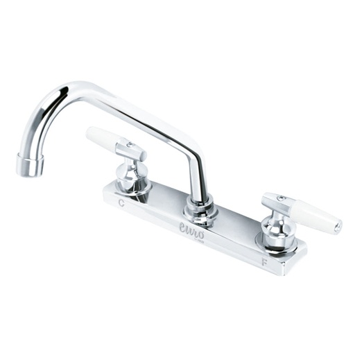 [A115103] Mezcladora de cocina 8" cuello de ganso maneral tipo marfil