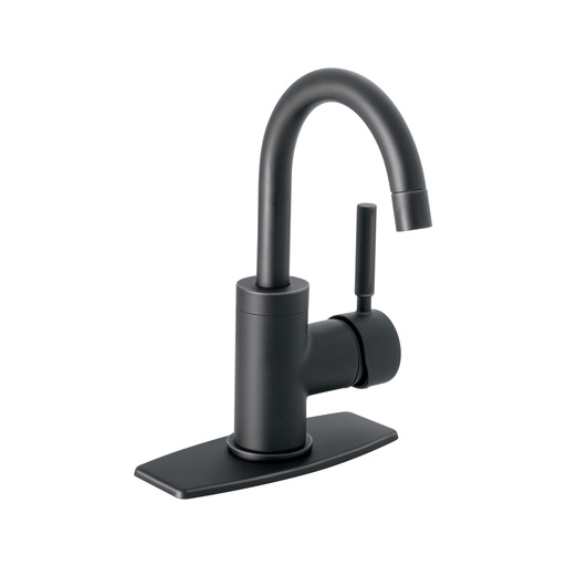 [T46764] Monomando corto para lavabo, negro mate, Foset Tubig - Pag 637