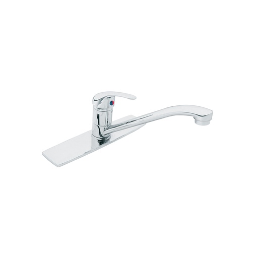 [T49407] Monomando inox para fregadero, cuello recto, Foset Aqua - Pag 629