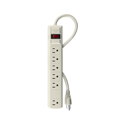 [T47183] Multicontacto 14 AWG 6 entradas supresor de picos 270 joules - Pag 425