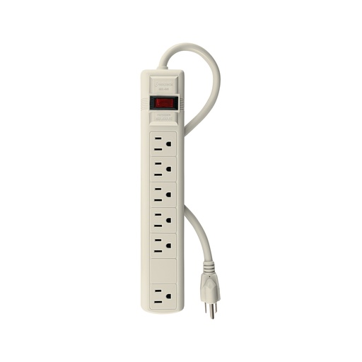[T47184] Multicontacto 14 AWG 6 entradas supresor de picos 450 joules - Pag 564