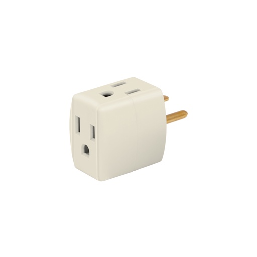 [T46800] Multicontacto triple aterrizado, tipo cubo, Volteck - Pag 562