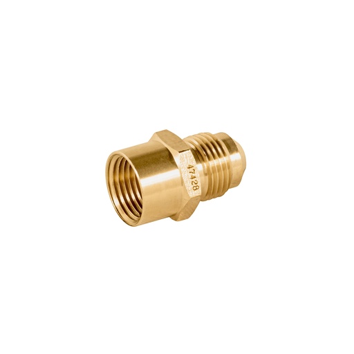 [T47428] Niple campana de latón de 3/8' X 3/8', Foset - Pag 520