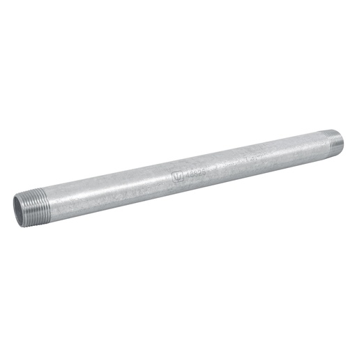 [T48825] Niple de acero galvanizado 3/4 x 12', Foset - Pag 709