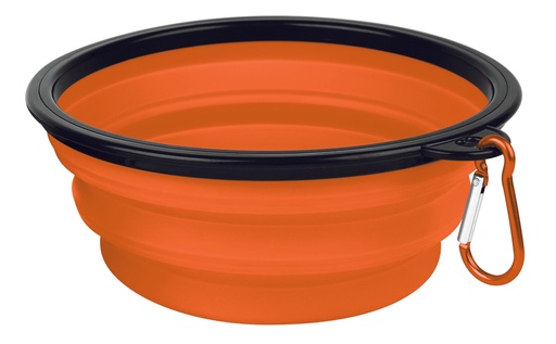 [A654203] PLATO PLEGABLE DE SILICON S, NARANJA