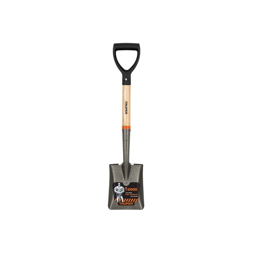 [T17194] Pala cajuelera cuadrada, puño 'D' mango de madera, Truper - Pag 299