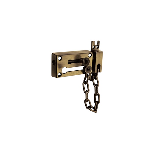 [T43708] Pasador con cadena para puerta, acabado latón antiguo - Pag 593