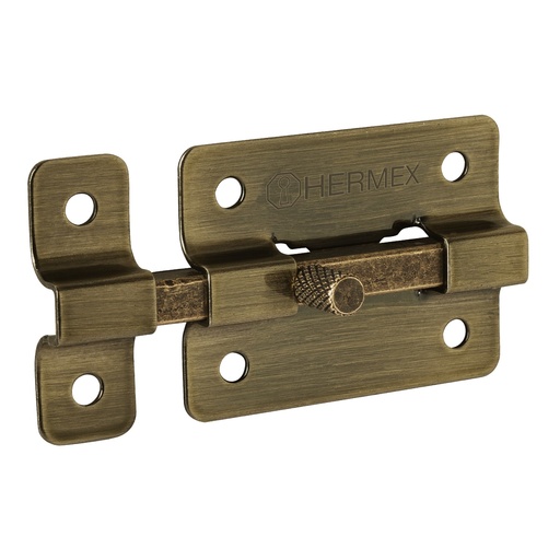 [T47925] Pasador de barra plana 2', latón antiguo, Hermex - Pag 593