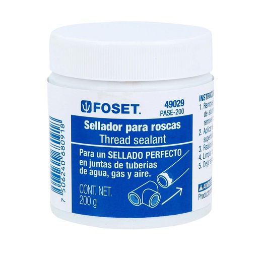 [T49029] Pasta sellador de roscas de 200 g, Foset - Pag 113, 709