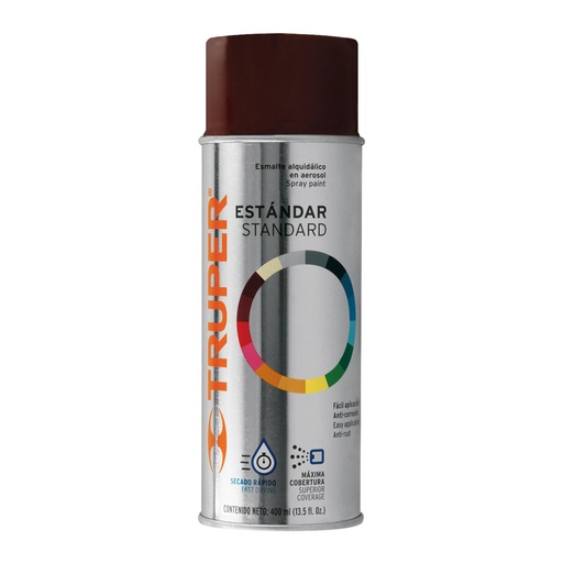 [T102805] Pintura en aerosol, guinda, bote tradicional, 400 ml