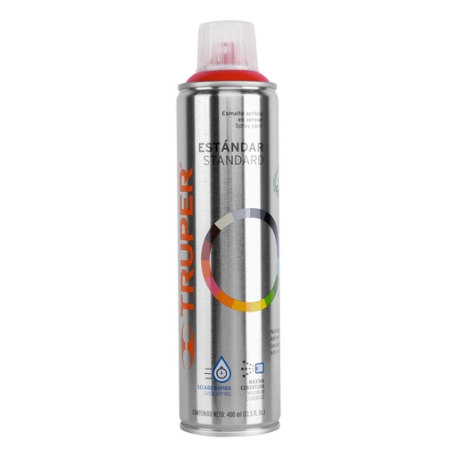 [T12732] Pintura en aerosol, rojo seguridad, bote esbelto, 400 ml - Pag 396