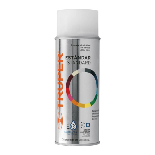 [T102801] Pintura en aerosol, transparente mate,bote tradicional,400ml