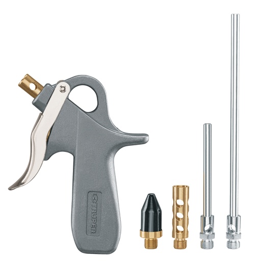 [T10645] Pistola para sopletear con 5 boquillas, Truper