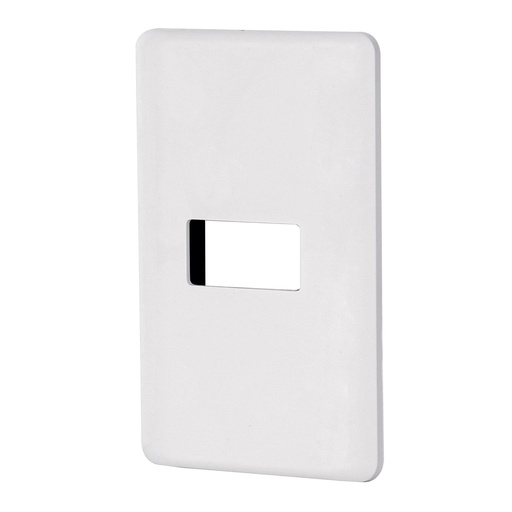 [T27222] Placa 1 módulo de ABS, blanca, Volteck Basic - Pag 540