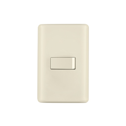 [T26642] Placa armada 1 interruptor sencillo, marfil, Volteck - Pag 540