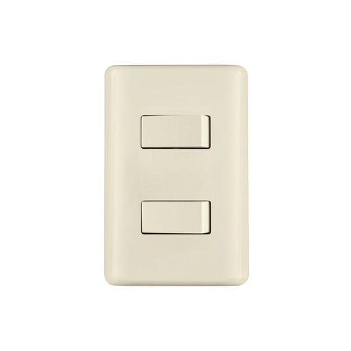 [T26639] Placa armada 1 interruptor y 1 escalera, marfil, Basic - Pag 540