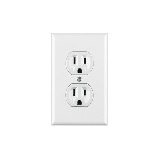 [T45954] Placa armada 2 contactos polarizados, línea Standard, blanco - Pag 537