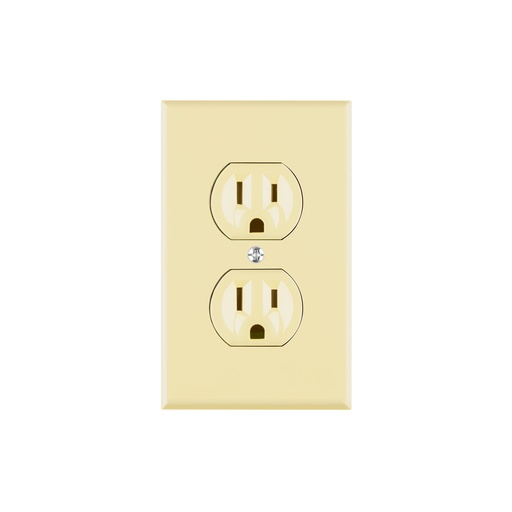 [T48488] Placa armada 2 contactos polarizados, línea Standard, marfil - Pag 537