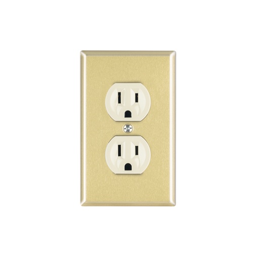 [T48494] Placa armada 2 contactos polarizados,línea Standard, alumini - Pag 537