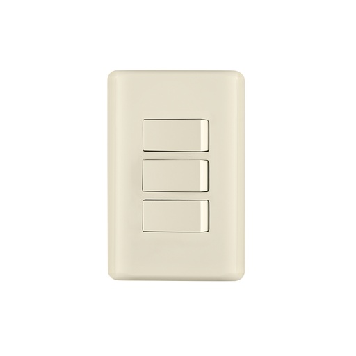 [T26638] Placa armada 3 interruptores, marfil, Volteck - Pag 540