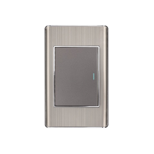 [T47842] Placa armada acero inox 1 interruptor 3 módulos, Lisboa - Pag 532