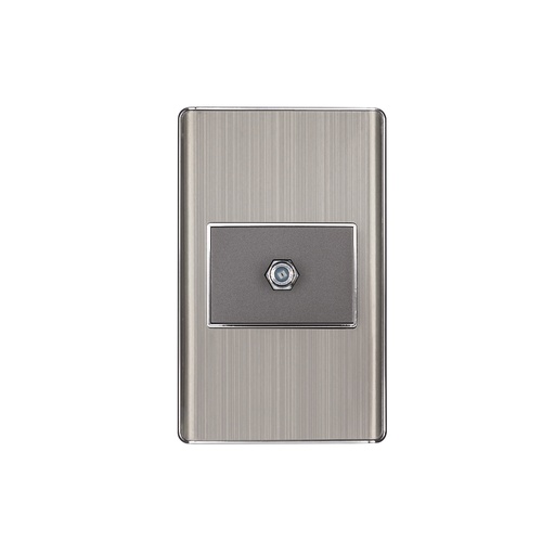 [T47852] Placa armada acero inox 1 toma de TV, 1.5 módulos, Lisboa - Pag 533