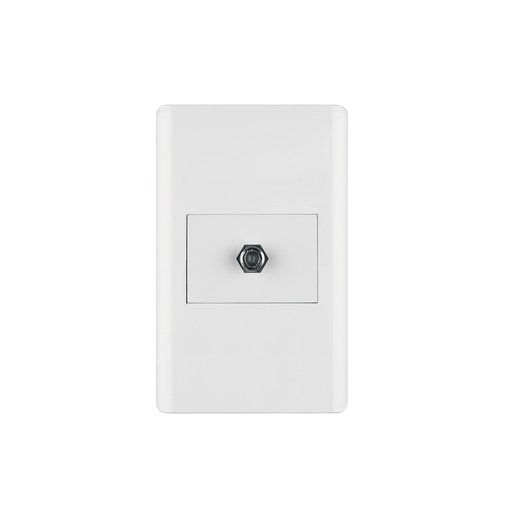[T47972] Placa armada blanca 1 toma de TV, 1.5 módulos, Lisboa - Pag 533
