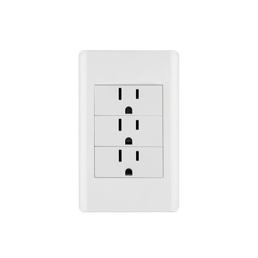 [T47970] Placa armada blanca 3 contactos 1 módulo, Lisboa, Volteck - Pag 533