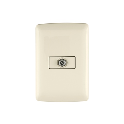 [T48672] Placa armada con conexión para TV, marfil, línea Italiana - Pag 523