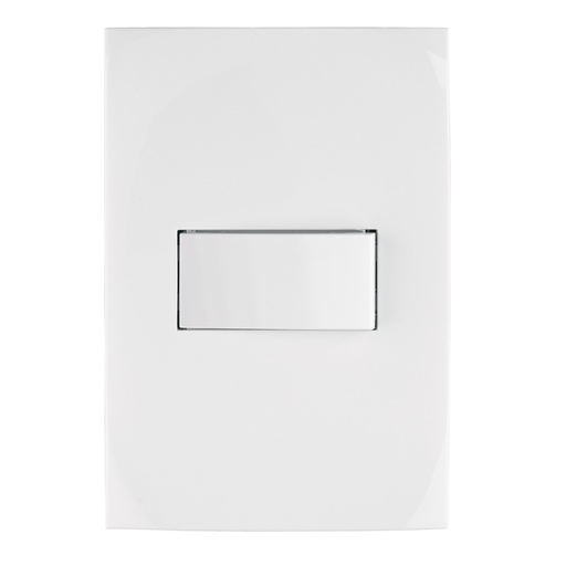 [T46493] Placa armada con interruptor escalera, línea Oslo, blanco - Pag 525