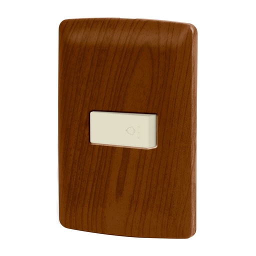[T49952] Placa armada con timbre madera, línea Italiana, Volteck - Pag 523
