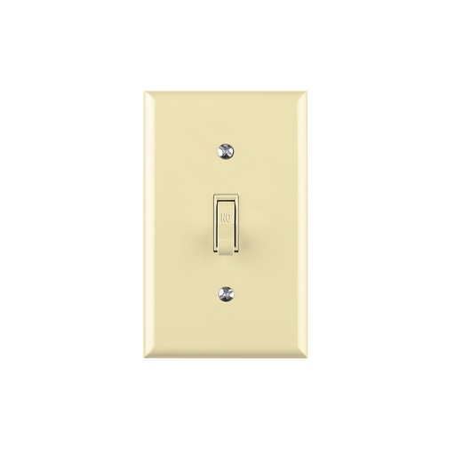 [T48491] Placa armada interruptor sencillo, línea Standard, marfil - Pag 537