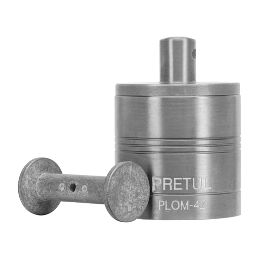 [T22464] Plomada metálica de 675 g con centro, Pretul - Pag 324